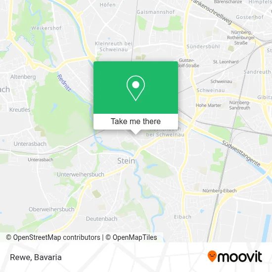 Rewe map
