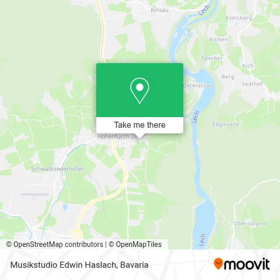 Musikstudio Edwin Haslach map