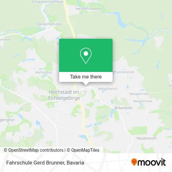 Fahrschule Gerd Brunner map