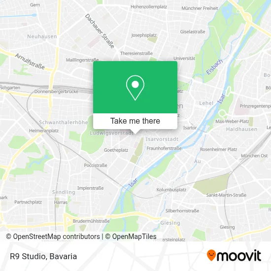R9 Studio map