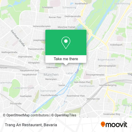 Trang An Restaurant map