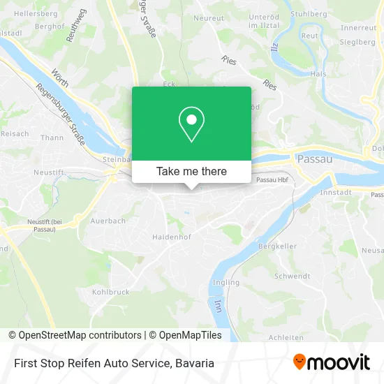 First Stop Reifen Auto Service map