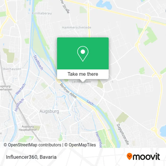Influencer360 map