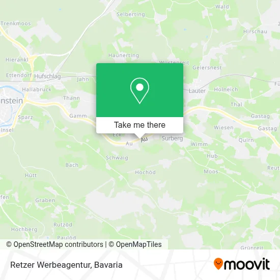 Retzer Werbeagentur map