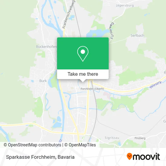 Sparkasse Forchheim map