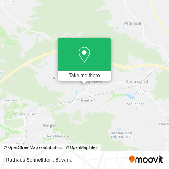 Rathaus Schnelldorf map