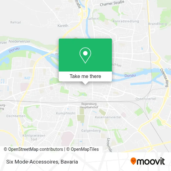 Six Mode-Accessoires map