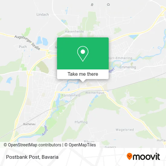 Postbank Post map
