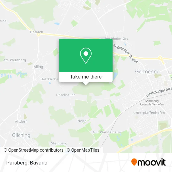 Parsberg map