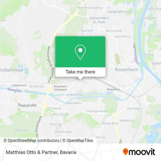 Matthias Otto & Partner map