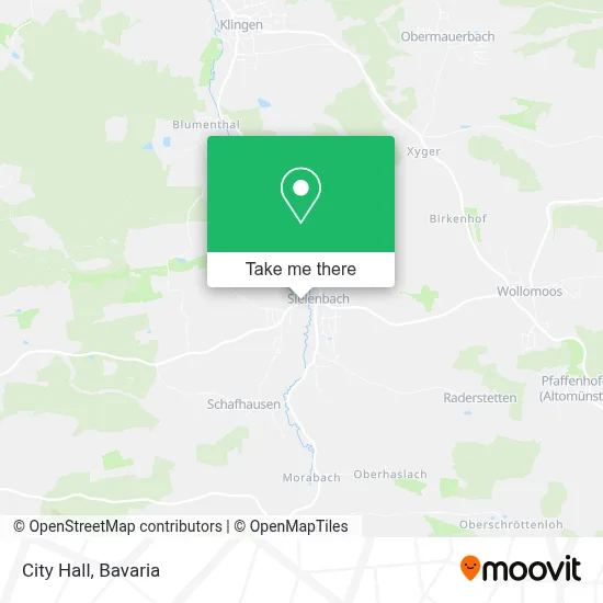 Rathaus map