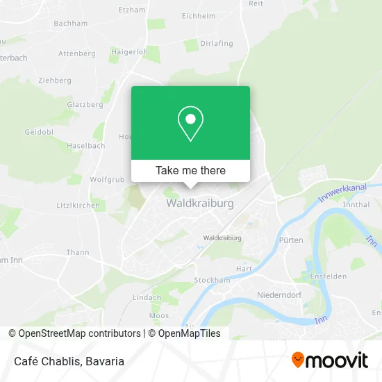 Café Chablis map