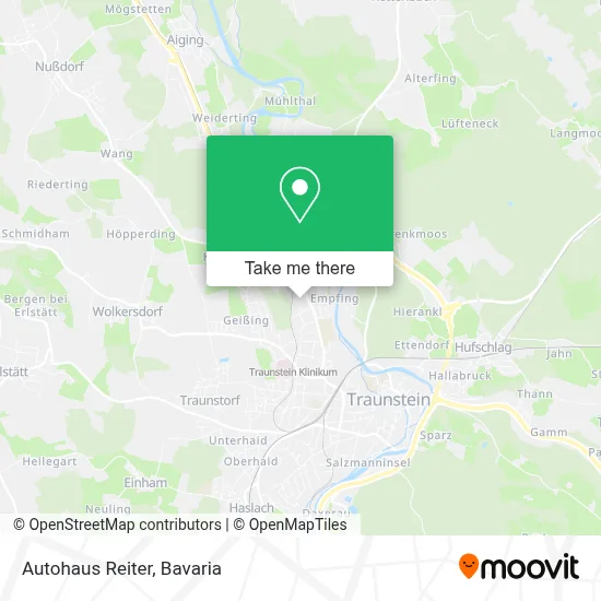 Autohaus Reiter map