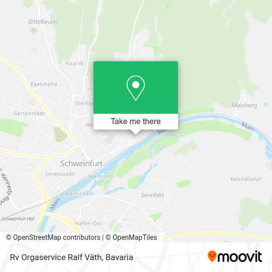Rv Orgaservice Ralf Väth map