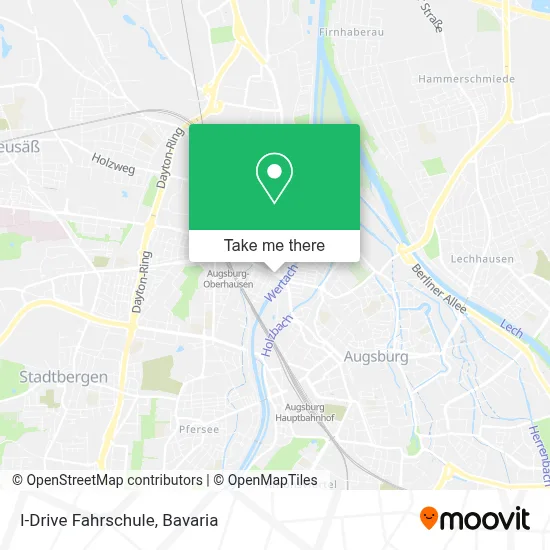 I-Drive Fahrschule map