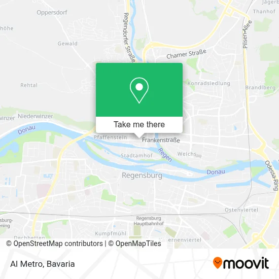 Al Metro map