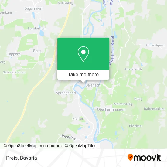 Preis map