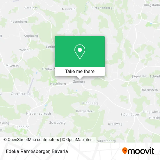 Edeka Ramesberger map