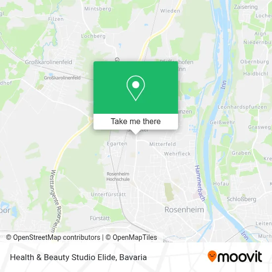 Health & Beauty Studio Elide map
