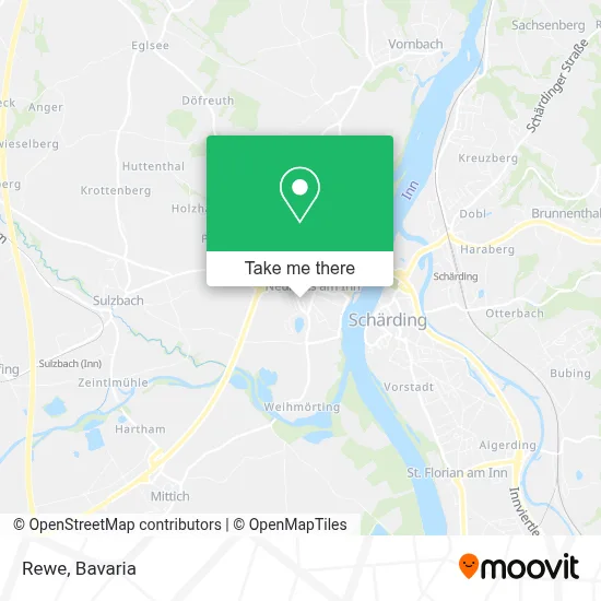 Rewe map