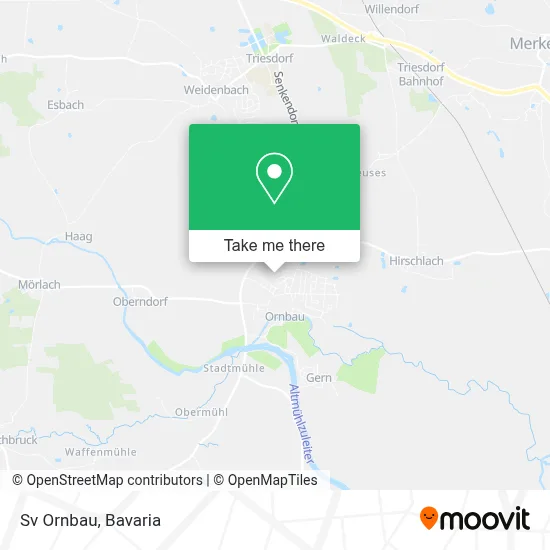 Sv Ornbau map