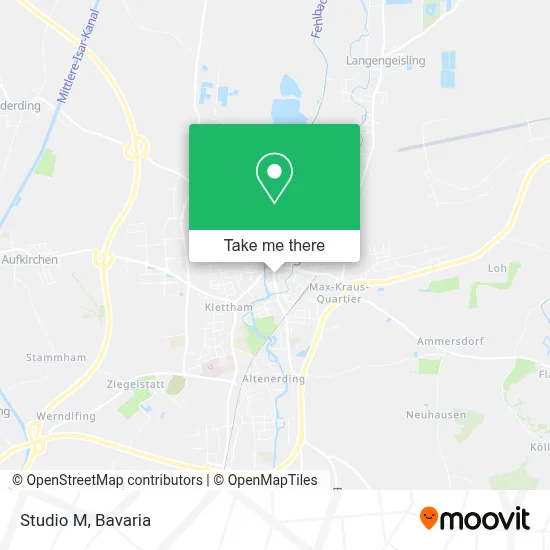 Studio M map