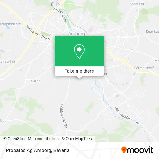 Probatec Ag Amberg map