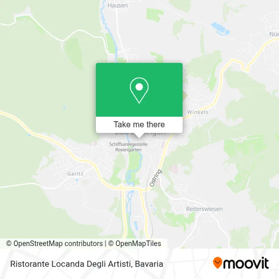 Ristorante Locanda Degli Artisti map