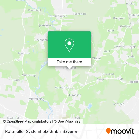 Rottmüller Systemholz Gmbh map