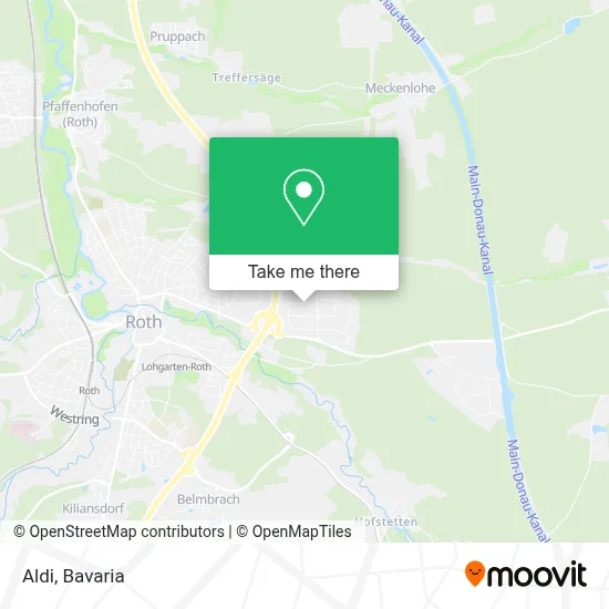 Aldi map