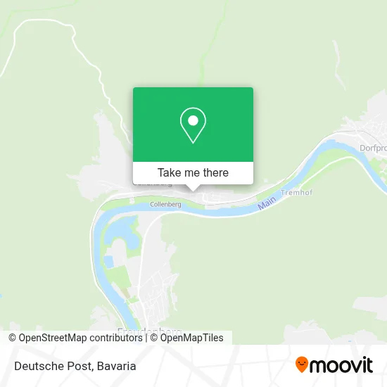 Deutsche Post map