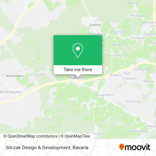 Silczak Design & Development map