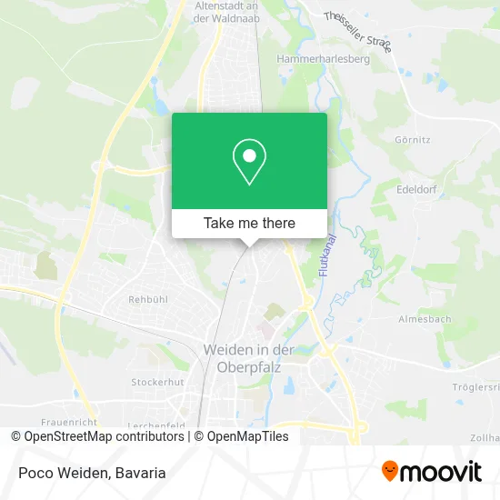 Poco Weiden map