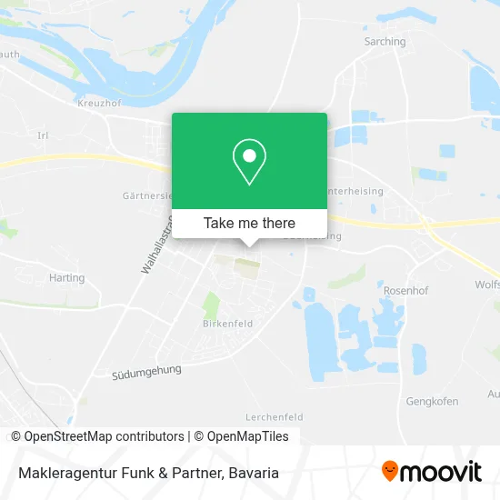 Makleragentur Funk & Partner map