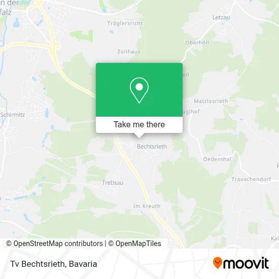 Tv Bechtsrieth map