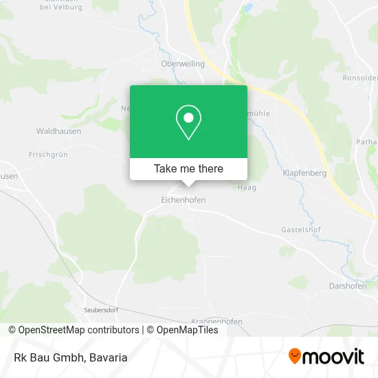 Rk Bau Gmbh map