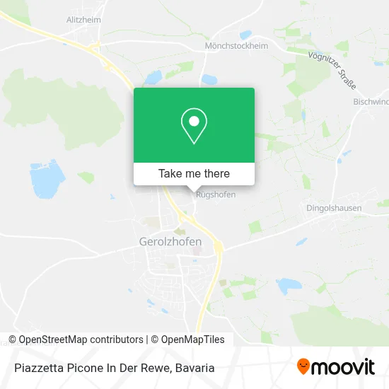 Piazzetta Picone In Der Rewe map