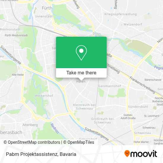 Pabm Projektassistenz map
