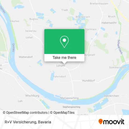 R+V Versicherung map