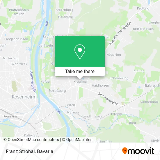 Franz Strohal map