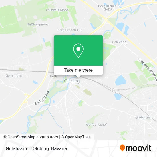 Gelatissimo Olching map