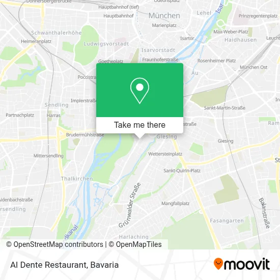 Ristorante Al Dente map