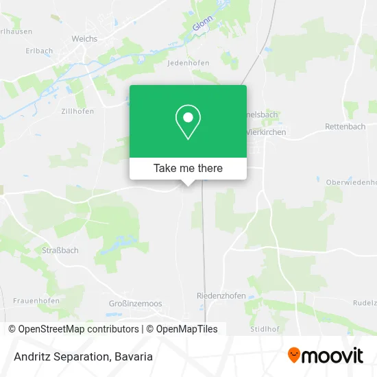 Andritz Separation map