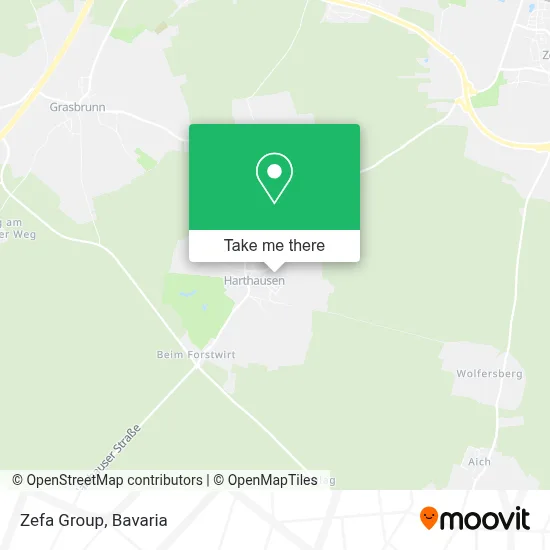 Zefa Group map