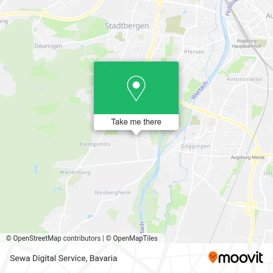 Sewa Digital Service map