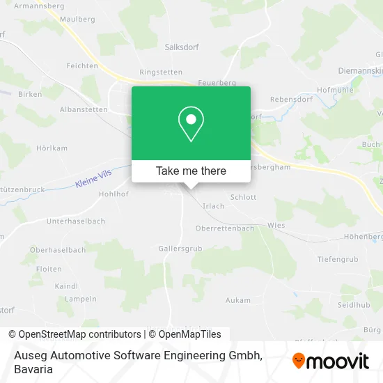 Auseg Automotive Software Engineering Gmbh map