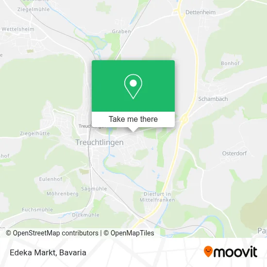 Edeka Markt map