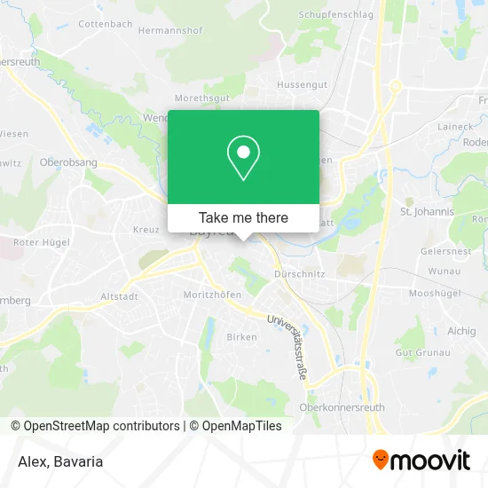 Alex map