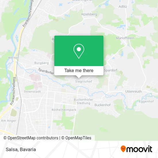 Salsa map