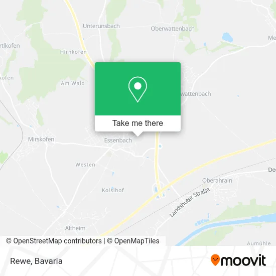 Rewe map